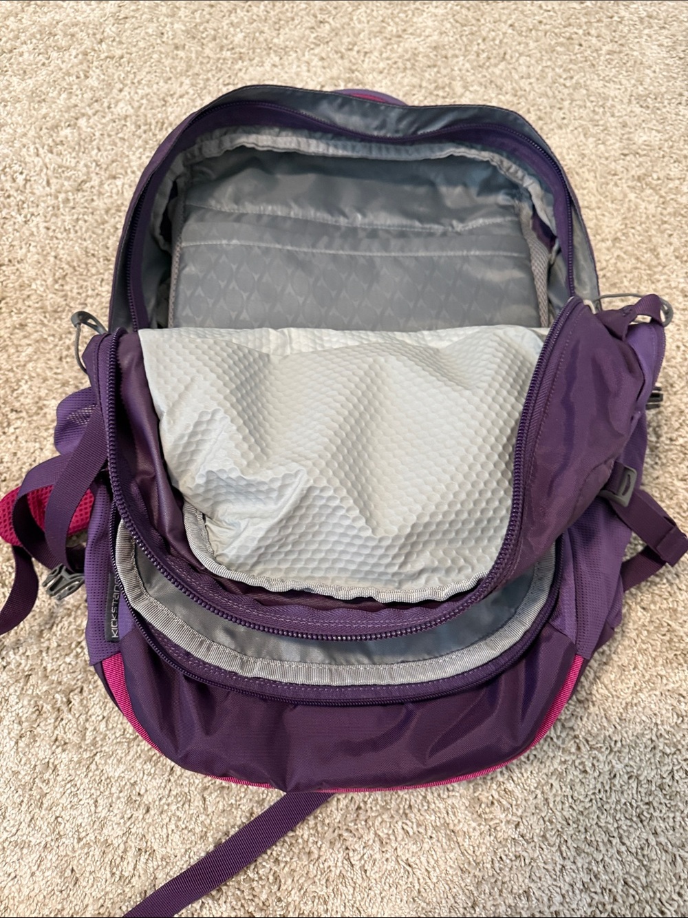 OSPREY Purple and Pink Women's Backpack - Picture 3 of 6
